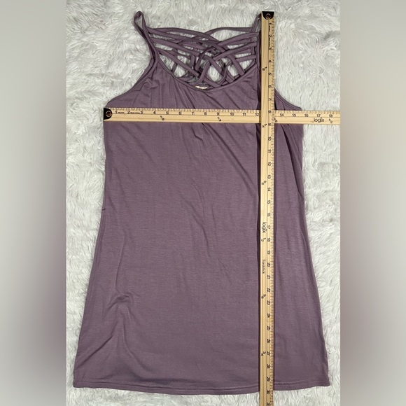 Easel strappy tank top dusty lavender large - Picture 5 of 6